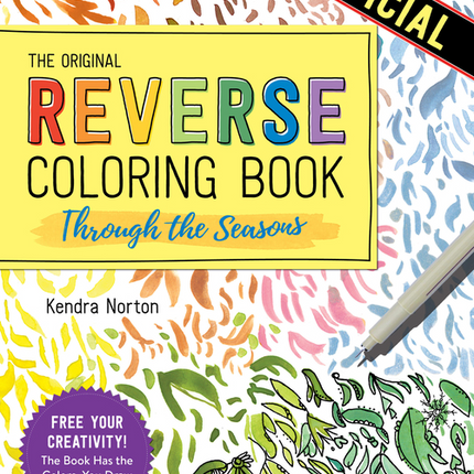 The Reverse Coloring Book (TM) Through the Seasons