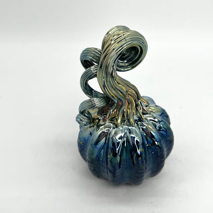 02|Metallic Blue Small Pumpkin