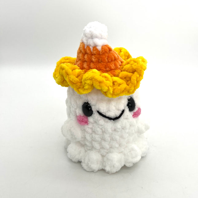 Ghost w/Candy Corn Hat