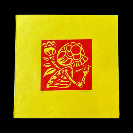 02 | Skeleton with Flower