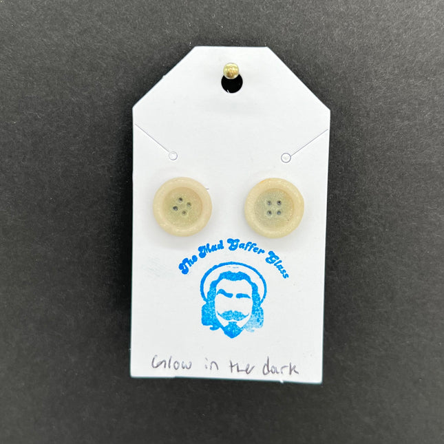 Button post Earrings