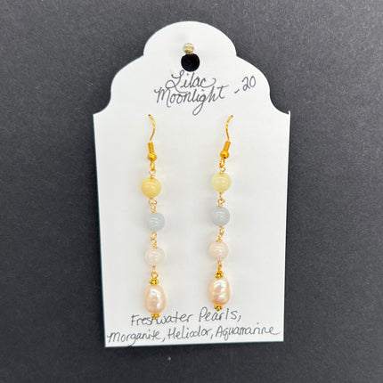 FW Pearls/Morganite/Heliodor/Aquamarine