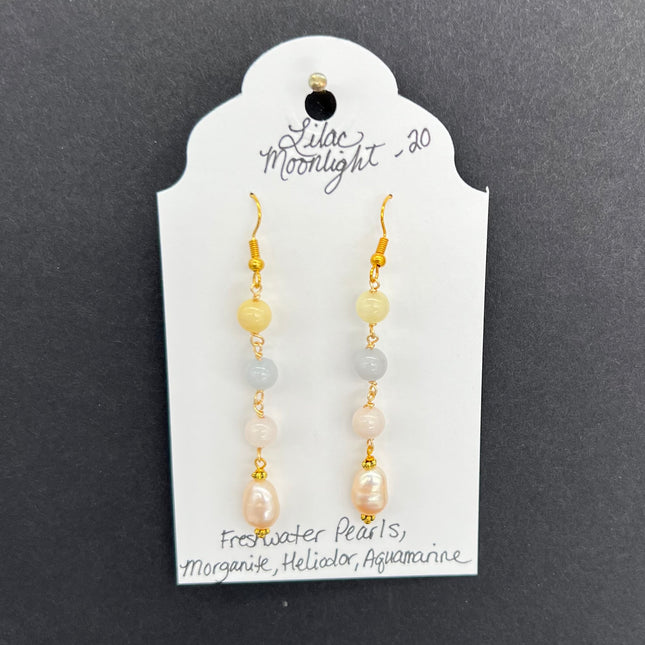 FW Pearls/Morganite/Heliodor/Aquamarine