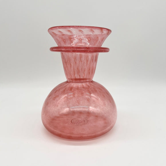 Dusty Pink Bubble Trap Vase