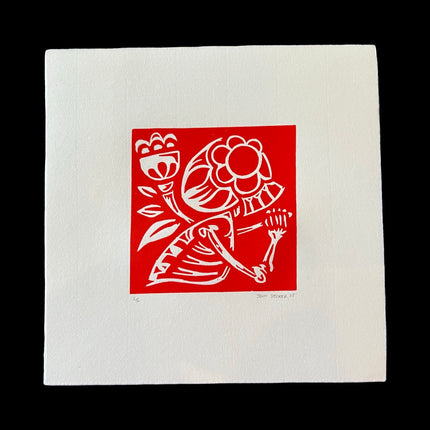03 | Skeleton with Flower