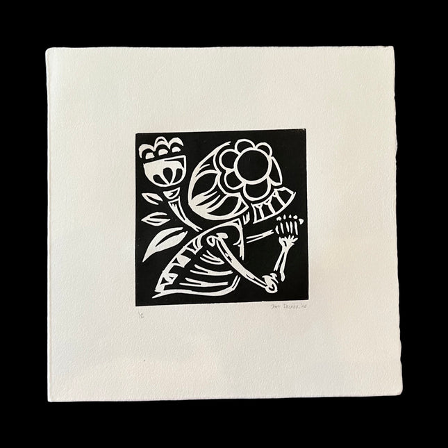 07 | Skeleton with Flower