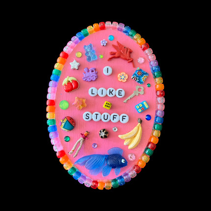 I Like Stuff Meme Wall Plaque