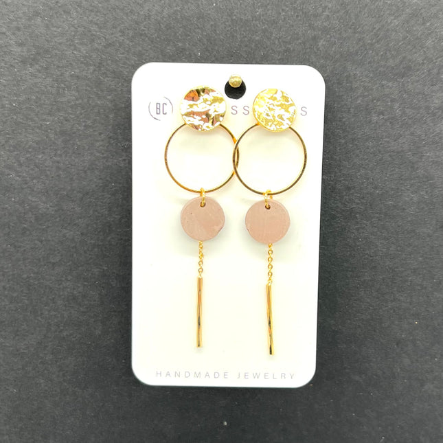 Mauve Della Earrings