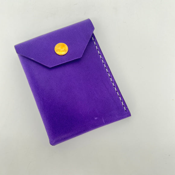Folded Card Holder-Purple