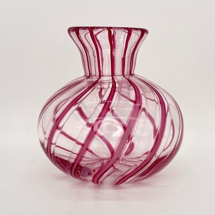 Pink Cane Vase