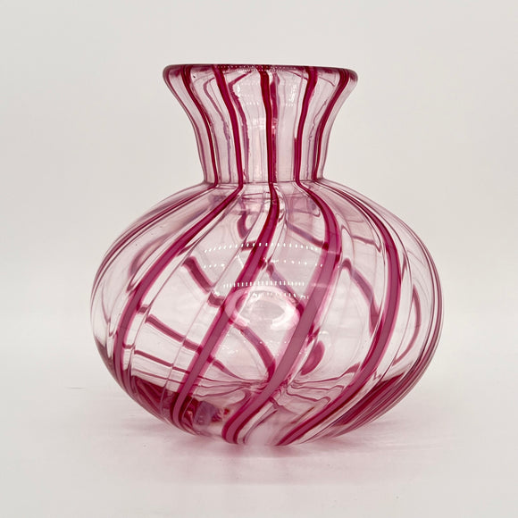 Pink Cane Vase