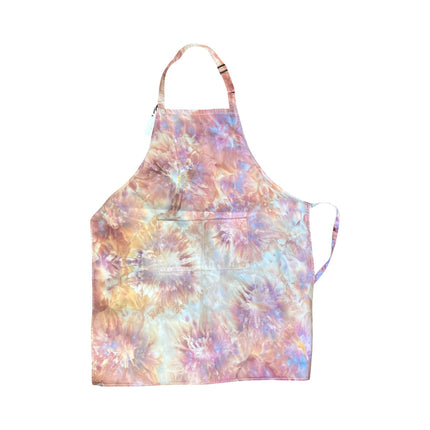 Adult Apron -Muted Purples, Blues, Golds