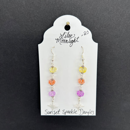 Sunset Sparkle Dangles