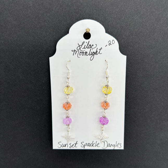 Sunset Sparkle Dangles