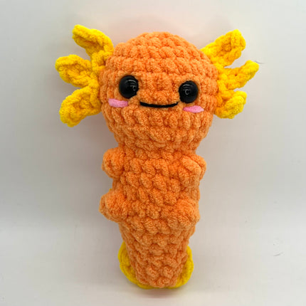 Standing Axolotl - Orange