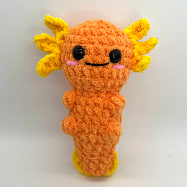 Standing Axolotl - Orange