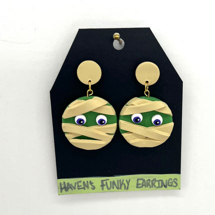 Mummy Earrings