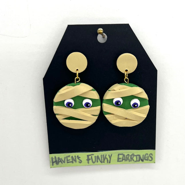 Mummy Earrings