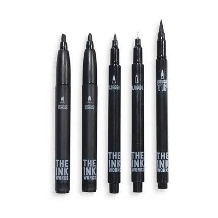 The Ink Works: Assorted Black Markers