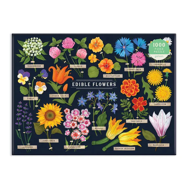 Edible Flowers Puzzle