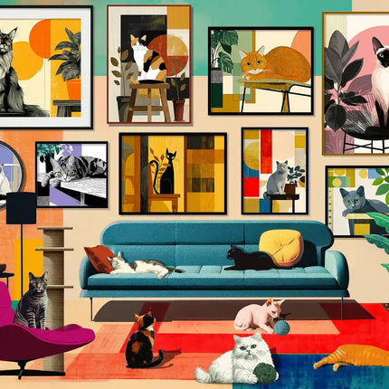 Mid-Century Cats
