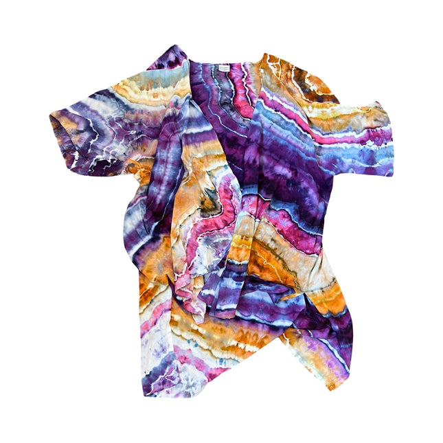 01|Tie Dyed Kimono Jacket