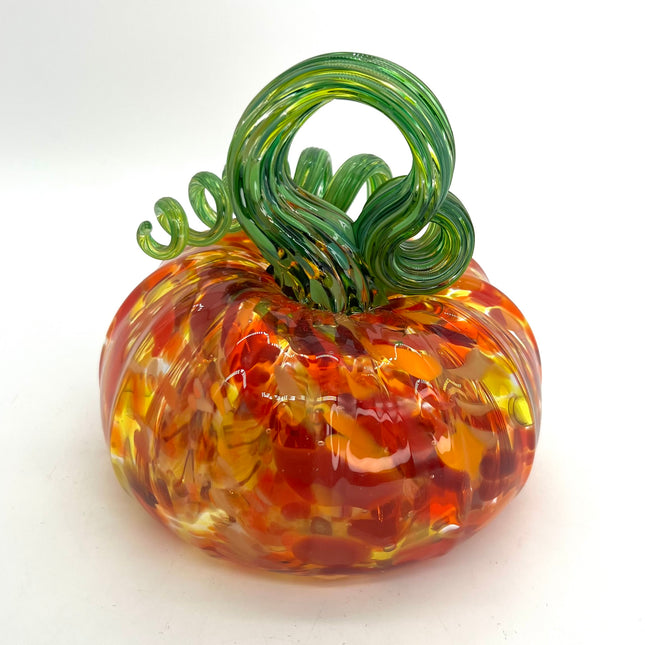 01-Medium Amber Speckled Pumpkin