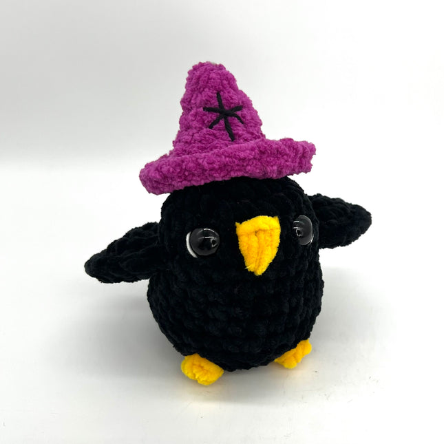 Crow w/Witch Hat