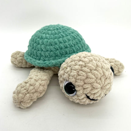 Large Turtle-Almond/Green