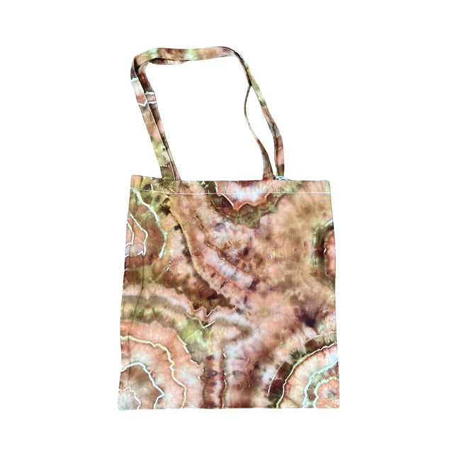 Geodes Browns, Greens Tote