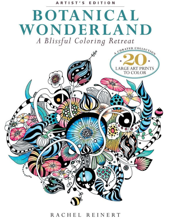 Botanical Wonderland: Artist's Edition Coloring Book
