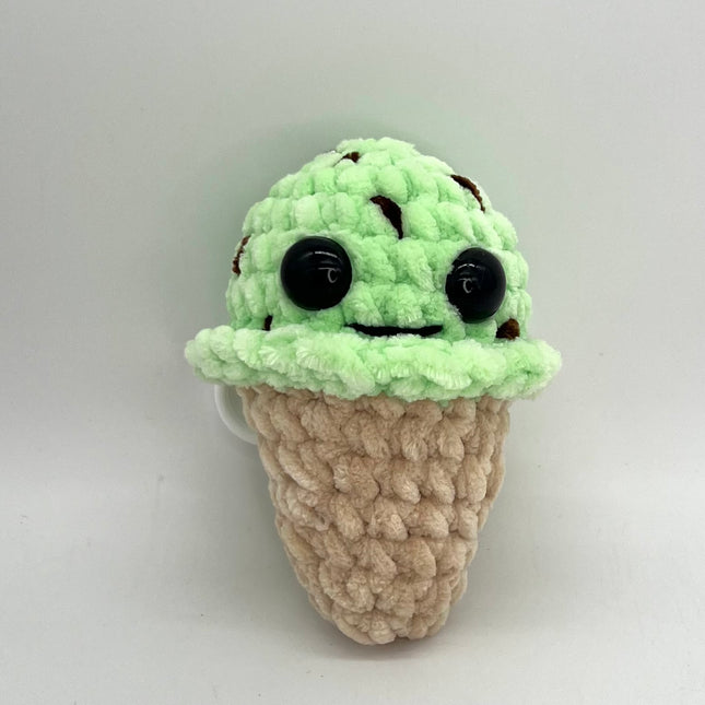 Ice Cream Cone keychain