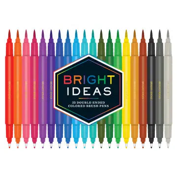 Bright Ideas Doubled Ended Brush Pens