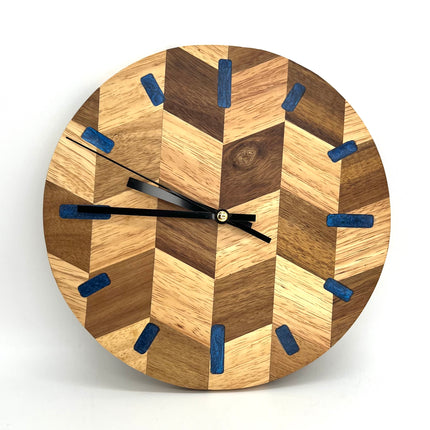 Round Wood Clock