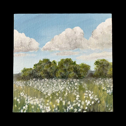 White Flower Landscape