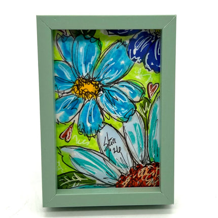 Blue Flowers Of Happiness