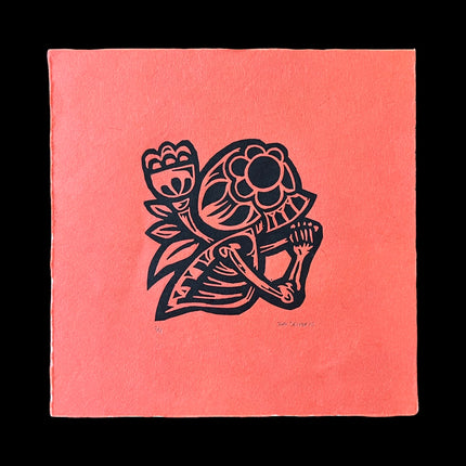 06 | Skeleton with Flower