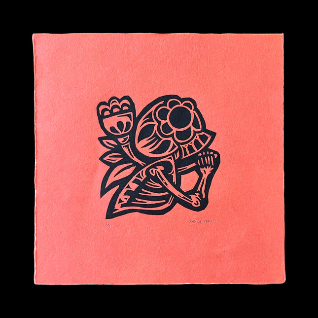 06 | Skeleton with Flower