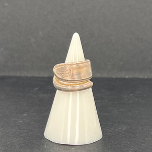 Spoon Ring Size 9- Linear Design