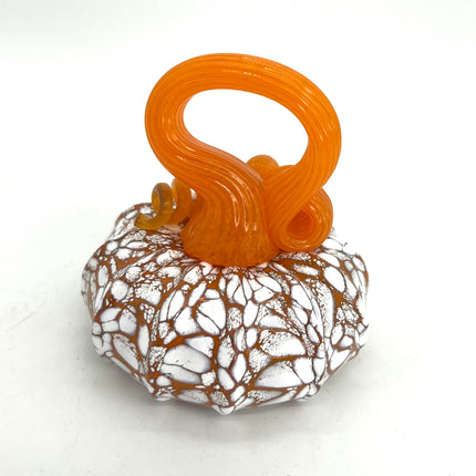 Mini Orange Crackle Pumpkin