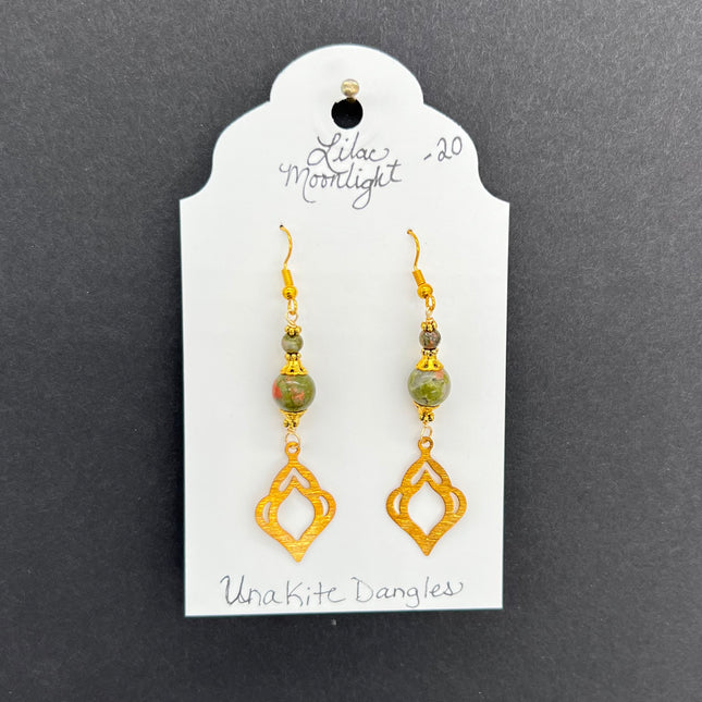 Unakite Dangles