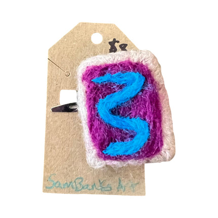 Wildberry Poptart Hairclip