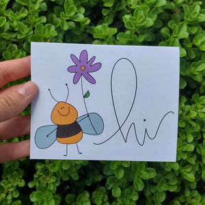 Bee Hi Card
