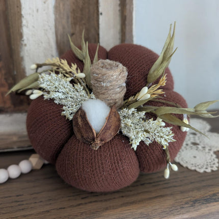 Brown Sweater Pumpkin with Top