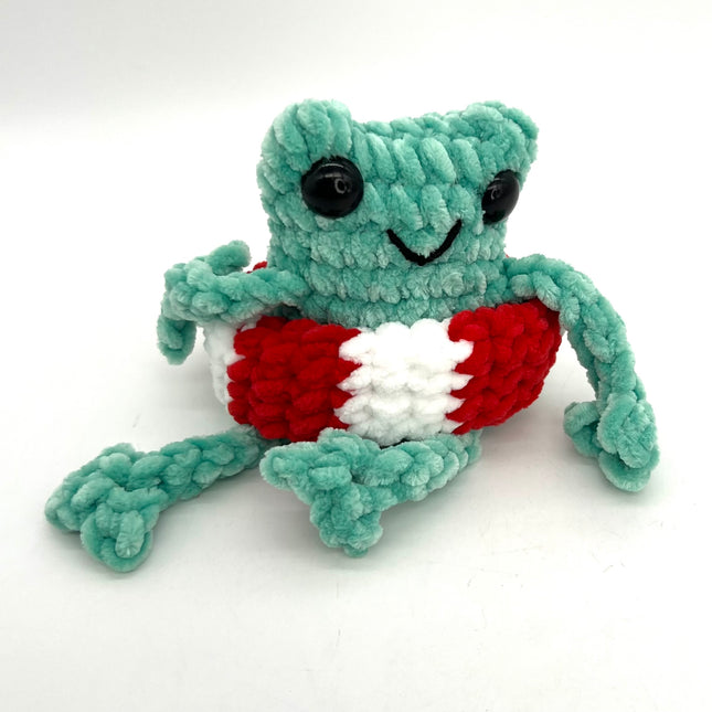 Mint Frog w/swim ring