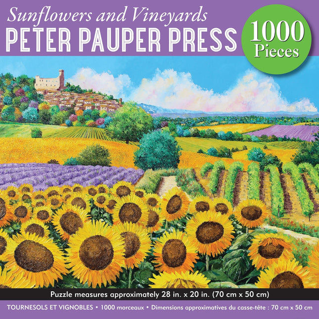 Sunflowers & Vineyards Puzzle