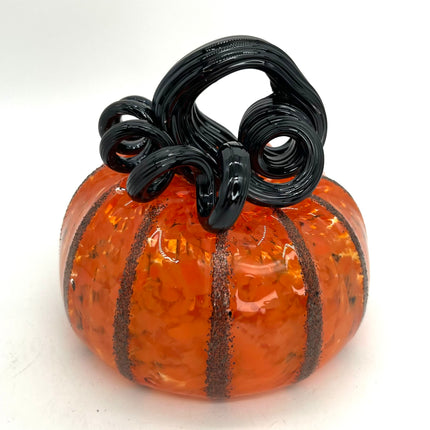 Medium Orange Textured Pumpkin