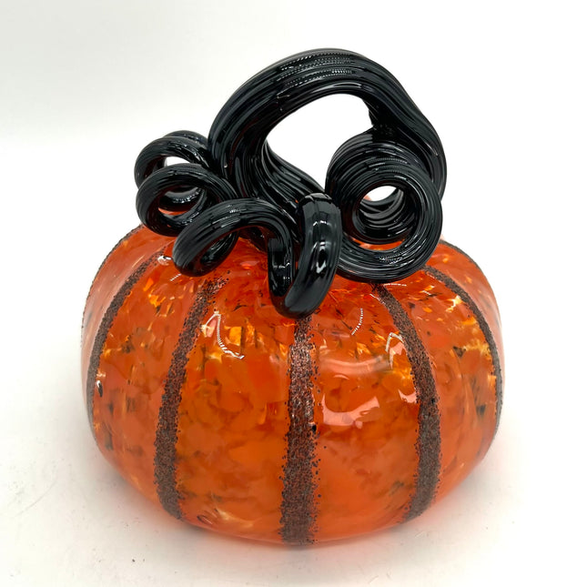 Medium Orange Textured Pumpkin