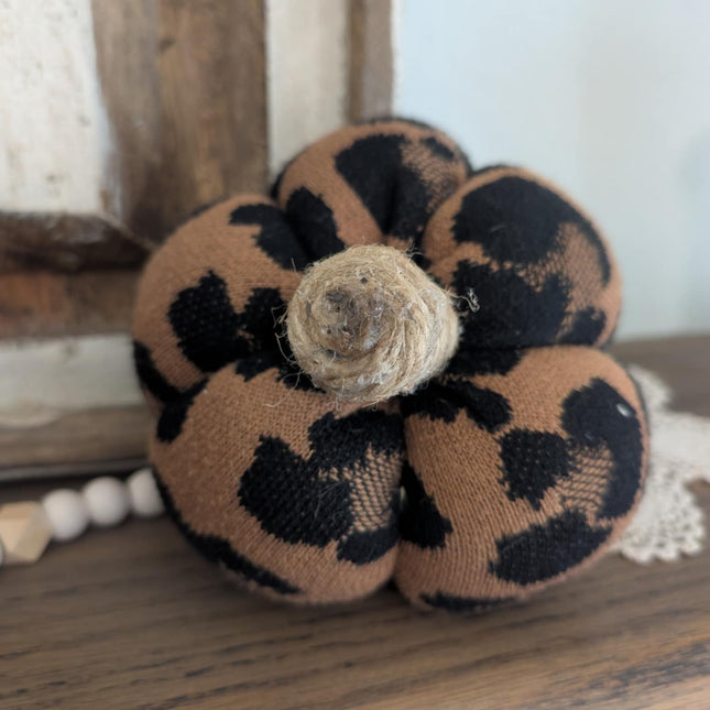 Cheetah Sweater Pumpkin