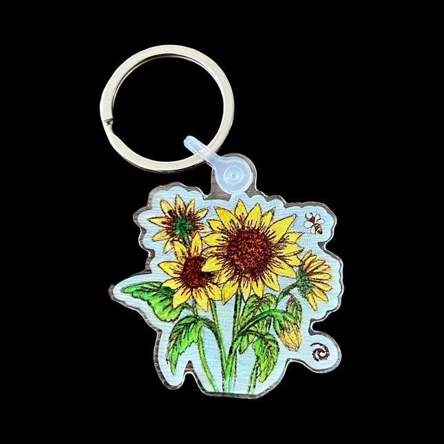 A Bit of Sunshine Acrylic Keychain